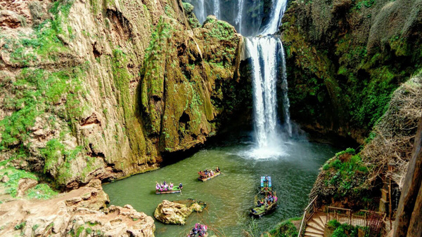 Ouzoud waterfalls day trip from Marrakech