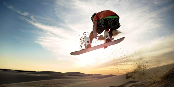 sand boarding in erg chebbi